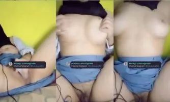 Masih Kenakan Baju SMA Resti Ayu Binal Colmek Desah VCS