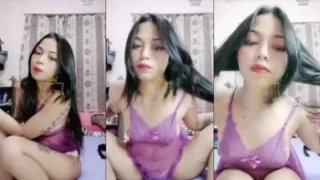 Kak Mueza Lingerie Ungu Remas Toketnya