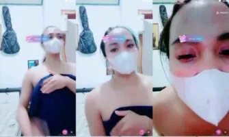 Bokep Indo Bella cuma Handukan Pamerin Bokongnya