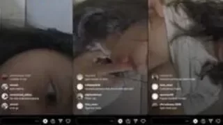 Bokep Indo Laras Instagram Live Spill Toket Memeknya